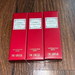 Cartier trial parfum in La Panthère